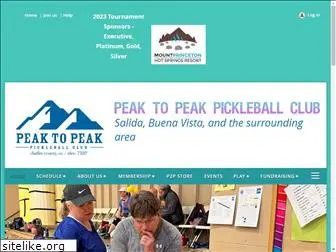 peaktopeakpickleball.com