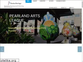 pearlandartleague.com