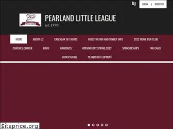 pearlandlittleleague.com