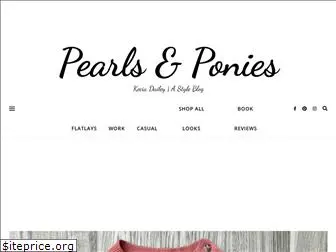 pearlsandponiesblog.com