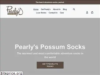 pearlyspossumsocks.com