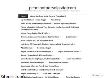 pearsnotparsnips.com