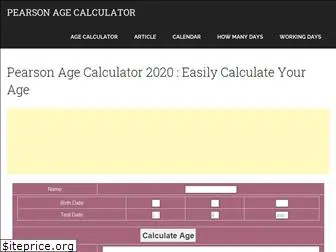 pearsonagecalculator.com