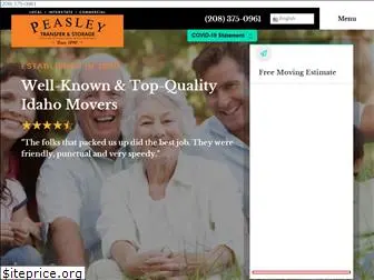 peasleyboisemovers.com