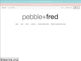 pebbleandfred.com