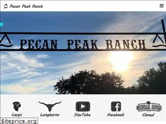 pecanpeakranch.com