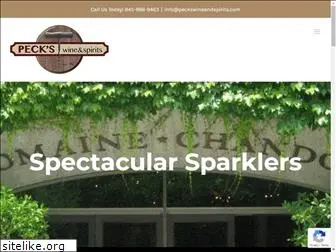 peckswineandspirits.com