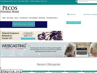 pecosfuneralhome.com