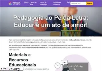 pedagogiaaopedaletra.com