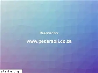 pedersoli.co.za