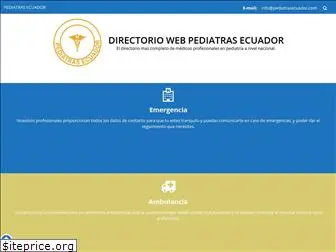 pediatrasecuador.com