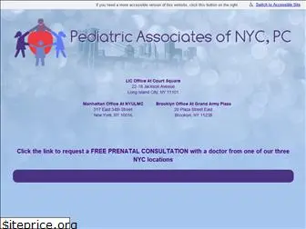 pediatricassociatesnyc.com