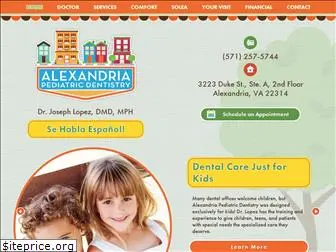 pediatricdentistalexandriava.com