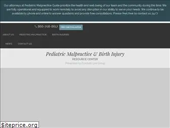 pediatricmalpracticeguide.com
