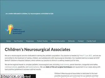 pediatricneurosurgery.org