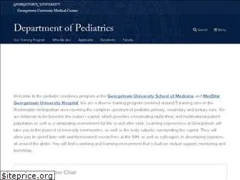 pediatrics.georgetown.edu