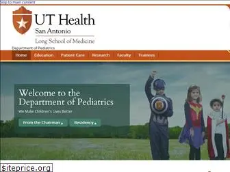 pediatrics.uthscsa.edu