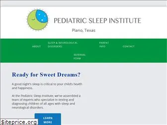 pediatricsleepinstitute.com