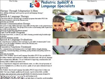 pediatricspeech.net