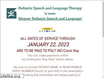 pediatricspeechtherapy.org