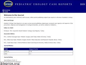 pediatricurologycasereports.com