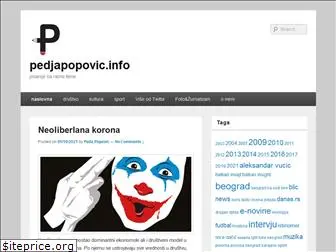 pedjapopovic.info