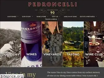 pedroncelli.com