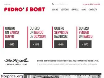 pedrosboat.com