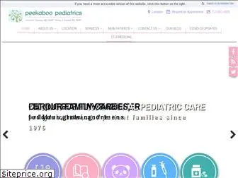 peekaboopediatrics.com
