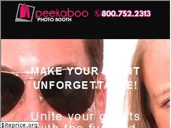 peekaboophotobooth.com