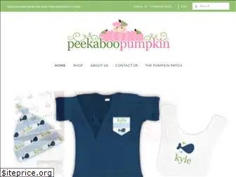 peekaboopumpkin.com