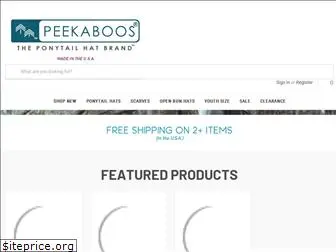 peekaboos-hats.com