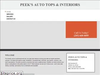 peeksautotops.com