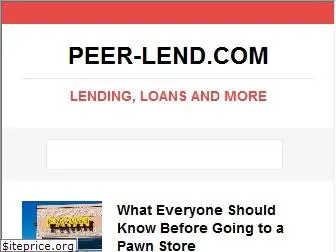 peer-lend.com