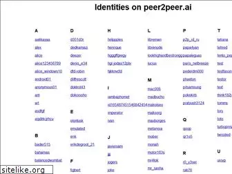 peer2peer.ai