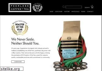 peerlesscoffee.com