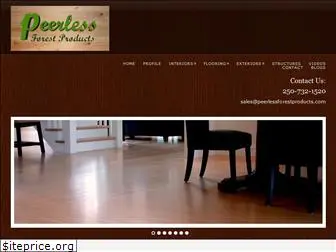 peerlessforestproducts.com