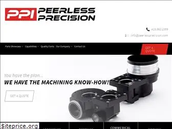 peerlessprecision.com