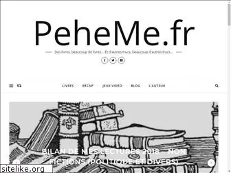 peheme.fr