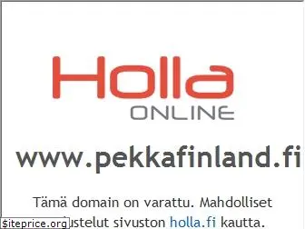 pekkafinland.fi