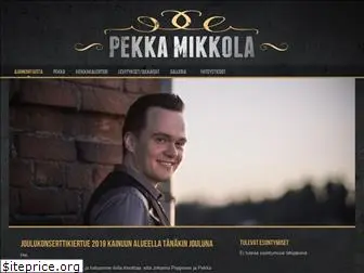 pekkamikkola.fi