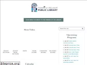 pelhamlibrary.org