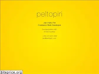 peltopiri.com