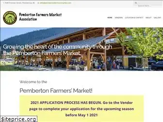 pembertonfarmersmarket.com