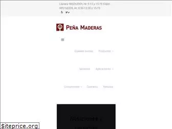 penamaderas.com