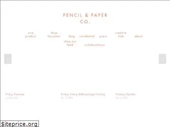 pencilandpaperco.com