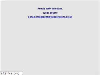 pendlewebsolutions.co.uk