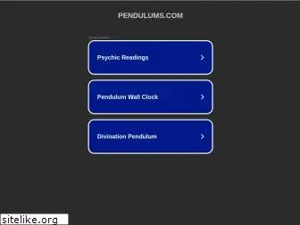 pendulums.com