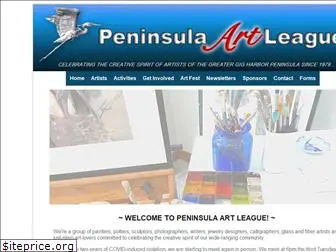 peninsulaartleague.com