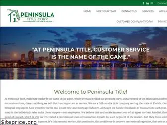 peninsulatitle.org